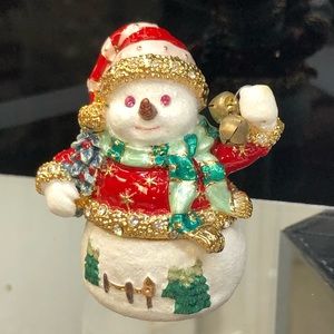 Snowman Trinket Box